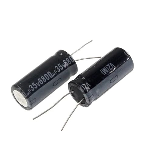 Condensateur électrolytique 6800uF 35V radial 18x35mm, lot de 2 pièces haute durabilité