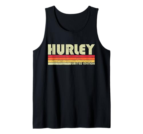 Retro Hurley Home State Cool 70s 80s Style Sunset Tank Top