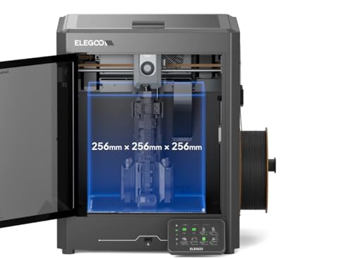 Image of ELEGOO Centauri Carbon High-Speed Resin 3D Printer with 10K Monochrome LCD, Auto Leveling, Large Build Volume, Dual Z-Axis Linear Rails, Wi-Fi Connectivity, and Advanced Cooling System.