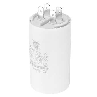 Condensador De Funcionamiento Cbb60, 10 Uf, 250 V Ac, 2 Cabl