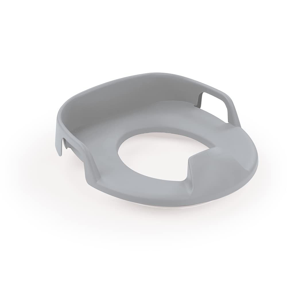 Plaspot educativo Dolu 3-in-1 con reductor de inodoro blanco gris