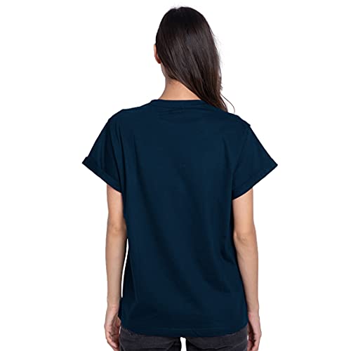Image of Bewakoof Official Tom & Jerry Merchandise Women's Graphic Print Boyfriend Fit T-Shirt