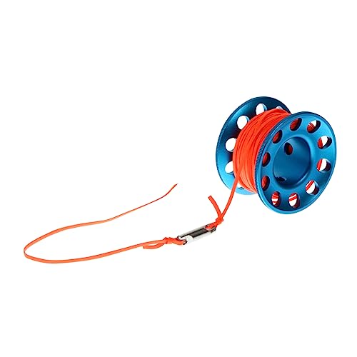 LAPYAPPE Dive Reel Aluminum Alloy Wire Wheel Essential Scuba Gear Lightweight Spool Reel