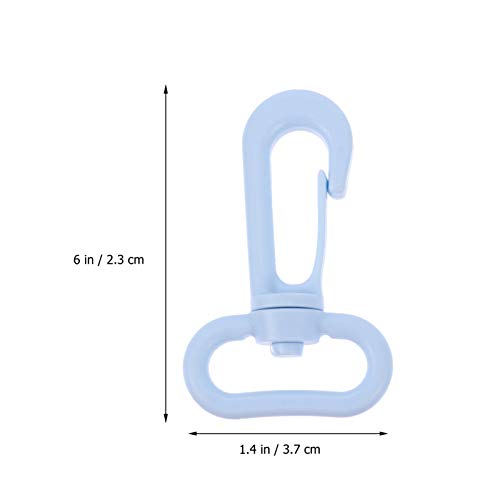 Aboofan 20 peças de ganchos giratórios para animais de estimação, fivela, coleira para cães, chaveir