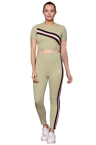 Image of Zicada Women's Top & Bottom Set Gym Wear | Jogging Wear | Sports Running Suits For womens