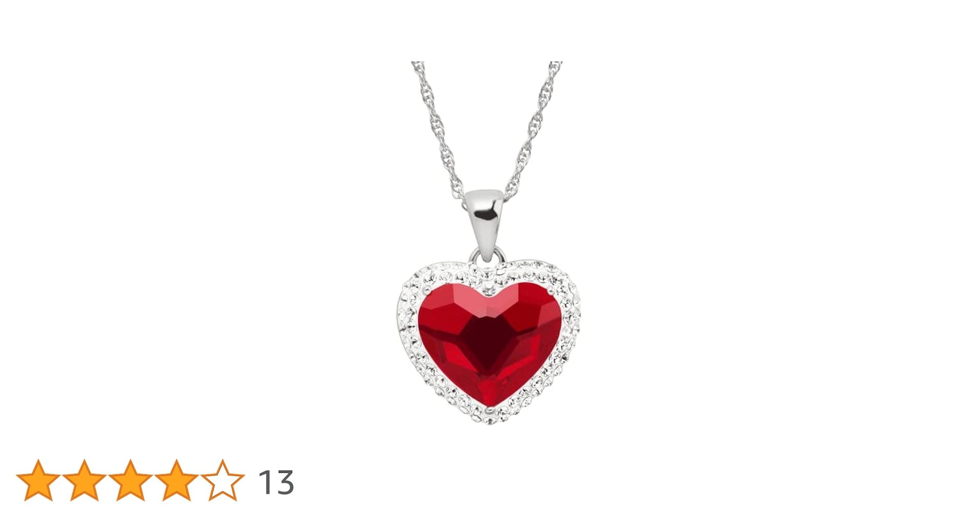 アクセサリー HEART NECKLACE PANDORA Jewelry Sparkling Freehand Heart Pendant Necklace