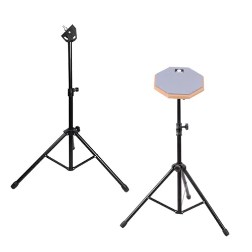8'' Silent Drum Holder and Practice Pad Stand