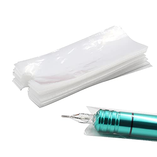 Tattoo Pen Covers, SOTICA 200pcs Tattoo Pen Machine Bags Disposable Cartridge Tattoo Machine Sleeves Bags Pen Type Covers Bag Tattoo Grip Sleeve for Tattoo Kits Tattoo Supplies Tattoo Accessories