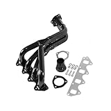 Für Suzuki Für Samurai Für Geo Tracker 1.3L 1.6L L4 Auspuffrohr Autozubehör Edelstahl-Auspuffkrümmer CRRYUQWWM(Black)