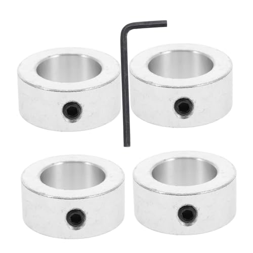 Cabilock Steel Lock Collars for 20mm Shafts 4pc Adjustment Set Spanner for Locking Drive Shaft Maintenance Tools