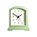 Jones Clocks® Reloj Despertador Nocturno - Diseño clásico pequeño - Reloj pequeño - Reloj de Dormitorio - Reloj de Sala de Estar - Reloj de Escritorio - Reloj de repisa - Reloj de Estante (Neo Mint)