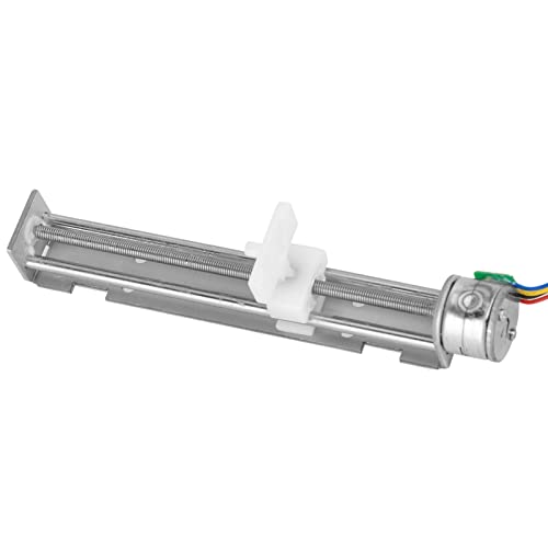 Akozon DC 12V Antrieb Schrittmotorschraube mit Linear Nut Slider