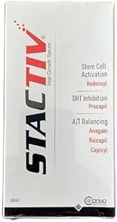 Stactiv Hair Growth Serum, 60ml, With Stem Cell Activation, DHT Inhibition, A/T Balancing-picture-34
