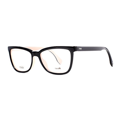 FENDI Eyeglasses 0122 0MG1 Black Pink 53MM