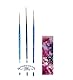 Winsor & Newton Aquarellpinsel mit kurzem Griff, Serie 111. Nr. 0/3. 2 + Serie 333 NO.1 und 1 Karte