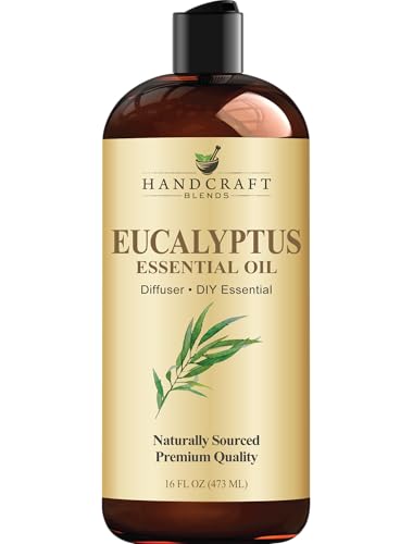 Handcraft Blends Eucalyptus Essential Oil - Huge 16 Fl Oz - for Candle Making Soap Making Diffusers and Aromatherapy