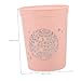 Lurrose 6pcs Unbreakable Plastic Cups for Parties Reusable Drinking Cups Charming Disco Pattern for Juice Beverages and Party Supplies Safe and Design