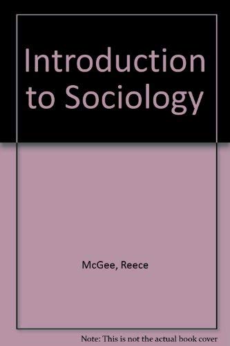 Sociology: An Introduction 0030438918 Book Cover