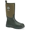 Muck Boots Unisex Derwent II Pull On Waterproof Wellington Boot, Dark Green, 6 #5