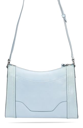 Image of Frye Women's Melissa Zip Crossbody Bag, Stylish Handbag with Adjustable Strap & Pockets