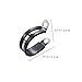 Hemobllo 50pcs Stainless Steel Cable Clamps Rubber Cushion Assorted for Automotive and Industrial Use Tube Fasteners for Hose and Electrical Cable Installation