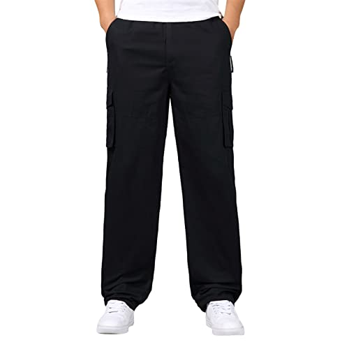 Pantalon cargo coupe décontractée grande taille pour en finir avec les cuisses serrées