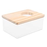 Bac à sable pour hamster – idéal pour hamsters, gerbilles, souris, rats, chinchillas, etc. accessoires pour animaux de compagnie