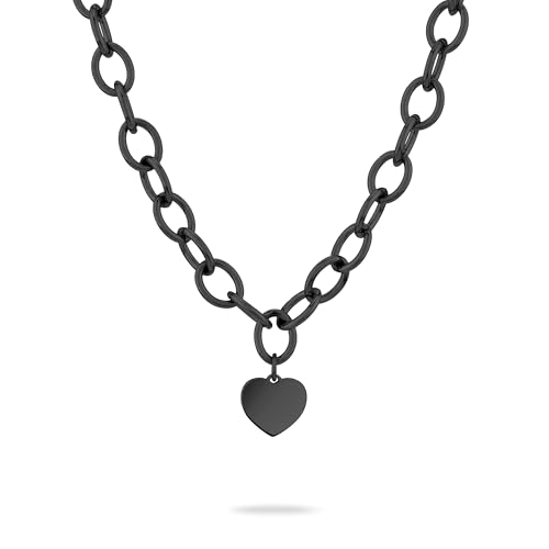 Liebeskind Berlin Halskette LJ-1609-N-45 IP Black