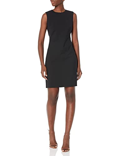 Image of Theory Women's Short-Sleeved Fitted Dress