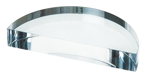 Image of Eisco Labs Acrylic Semicircular Block, 3 1 /2 inch x9 /16 (90x16mm)
