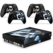 giZmoZ n gadgetZ GNG Xbox One X Joker Étiquette autocollante Champ pour Console + 2 Kits pour manettes