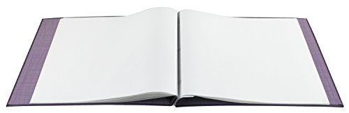 Image of MCS Expressions Collection Family Expandable 10-Page Scrapbook Album with 12 x 12 Inch Pages, 13.5 x 12.5 Inch, Purple