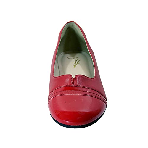 Peerage Marina Women's Wide Width Casual Comfort Dress Leather Flats2