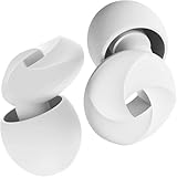 Ultraweiche Silikon-Ohrstöpsel, 25–33 dB, wiederverwendbar, weiße Rauschunterdrückung für Schlaf, Büro und Lernen