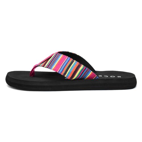 Rocket Dog Adios Aloe Womens Multi EVA Flip Flop - Size 5 UK - Multicolour
