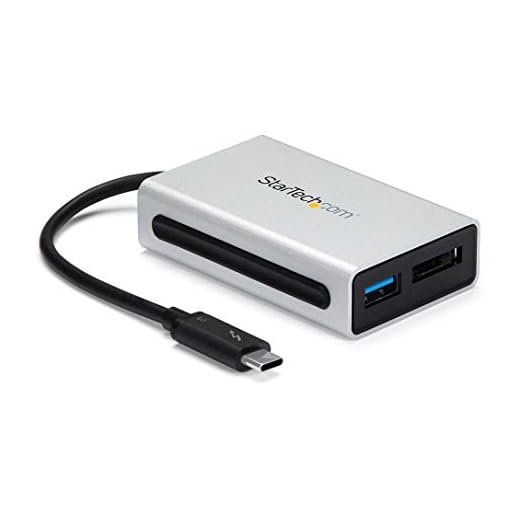 Startech.Com Adatattore Thunderbolt 3 a Esata Porta USB 3.1, 10 Gbps, Mac/Windows, Adatattore USB-C Tipo C a USB, Hub Tb3