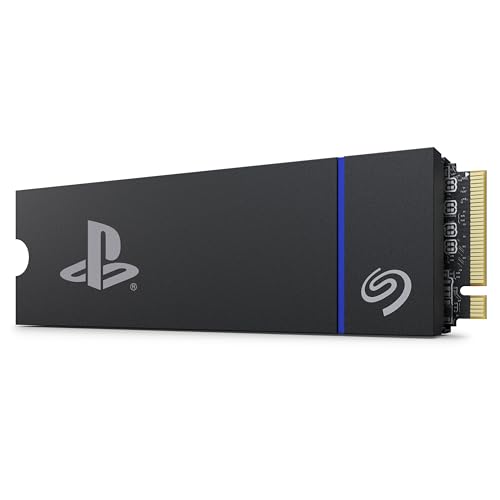 Image of Seagate Game Drive PS5 NVMe SSD for PS5 2TB Internal Solid State Drive - PCIe Gen4 NVMe 1.4, Officially Licensed, Up to 7300MB /s with Heatsink (ZP2000GP3A1001)