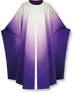 Religious Supply Monastic Purple Chasuble
