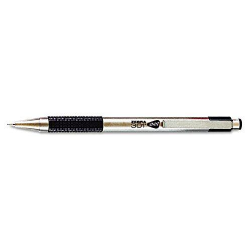 Bolígrafo retráctil Zebra gel negro medio