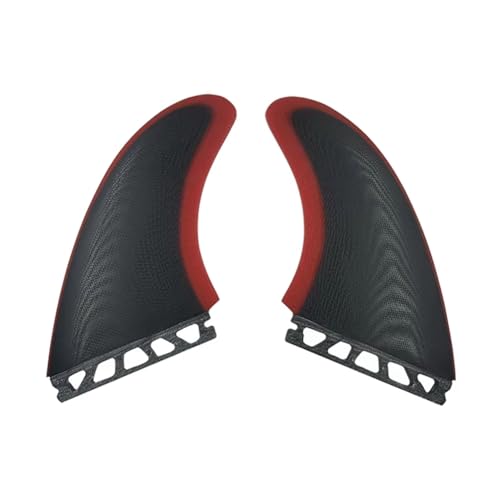 Ailerons Surf Fibre de Verre Haute Rigidité Twin Fins Accessoires pour Fish