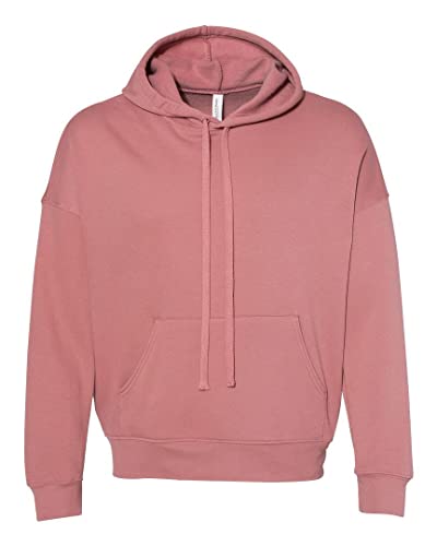 Bella + Canvas 3729 Unisex Sponge Fleece Pullover DTM Hoodie Mauve