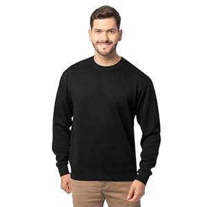 Fruit of the Loom Men’s Eversoft Fleece Crewneck Sweatshirts, Moisture Wicking & Breathable, Sizes S-4x