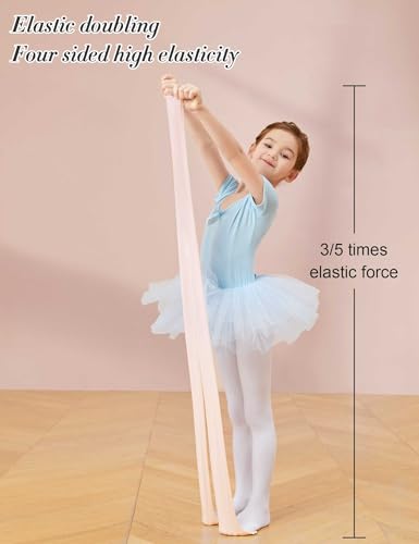 Image of Daydance Toddler Girls Women Soft Ballet Convertible Tights for Dance, Gymnastics, Under Dress, 60D, 2-15 Years, Women Size
