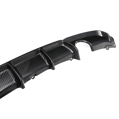 Difusor parachoques trasero con doble salida de escape estilo deportivo 2
