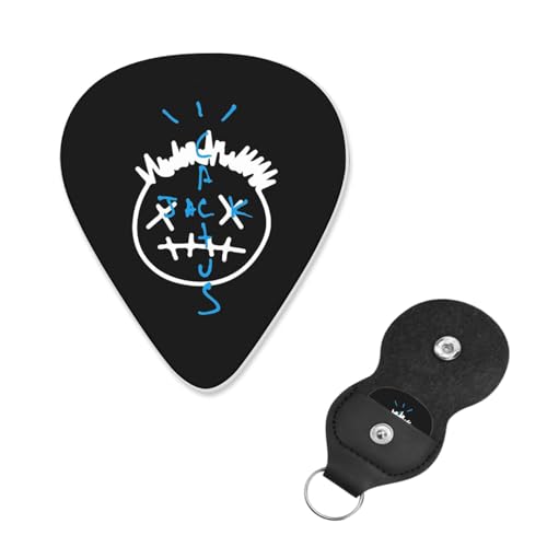 ギターピック 6枚セット トラヴィス スコット guitar pick ギターぴっく フィンガーピック 指サムピックセット プレクトラム エレキギターピック き練習用 携帯便利 ティアドロップ型 フィンガー保護 耐久性 初心者 音楽愛好家