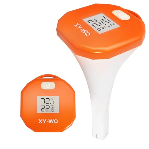 Image of XY-WQ Digital Pool Thermometer, Easy-to-Read, Large LCD, IPX8