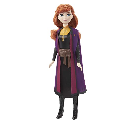 Mattel Disney Frozen 2 Anna con chaleco Muñeca con look de la
