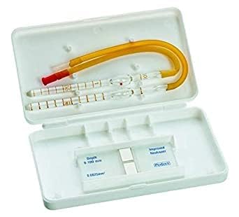 WKM Haemocytometer – 2 Chamber Manual Differential Counting Set for Blood Cell Analysis, Precision Lab Instrument with White Background
