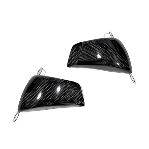 Cubierta del radiador en fibra de carbono legítima para BMW M1000RR y HP4 de carbono