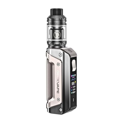 GEEKVAPE Aegis Solo 3 Vape Kit - [Requires 18650 Battery - Sold Separately] 100w, Threaded 510 Connection, Multiple Modes, Leakproof Top Airflow, IP68 Rating, USB Type-C, No Nicotine (Dark Grey)